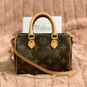 **RARE** Authentic Louis Vuitton Nano Speedy